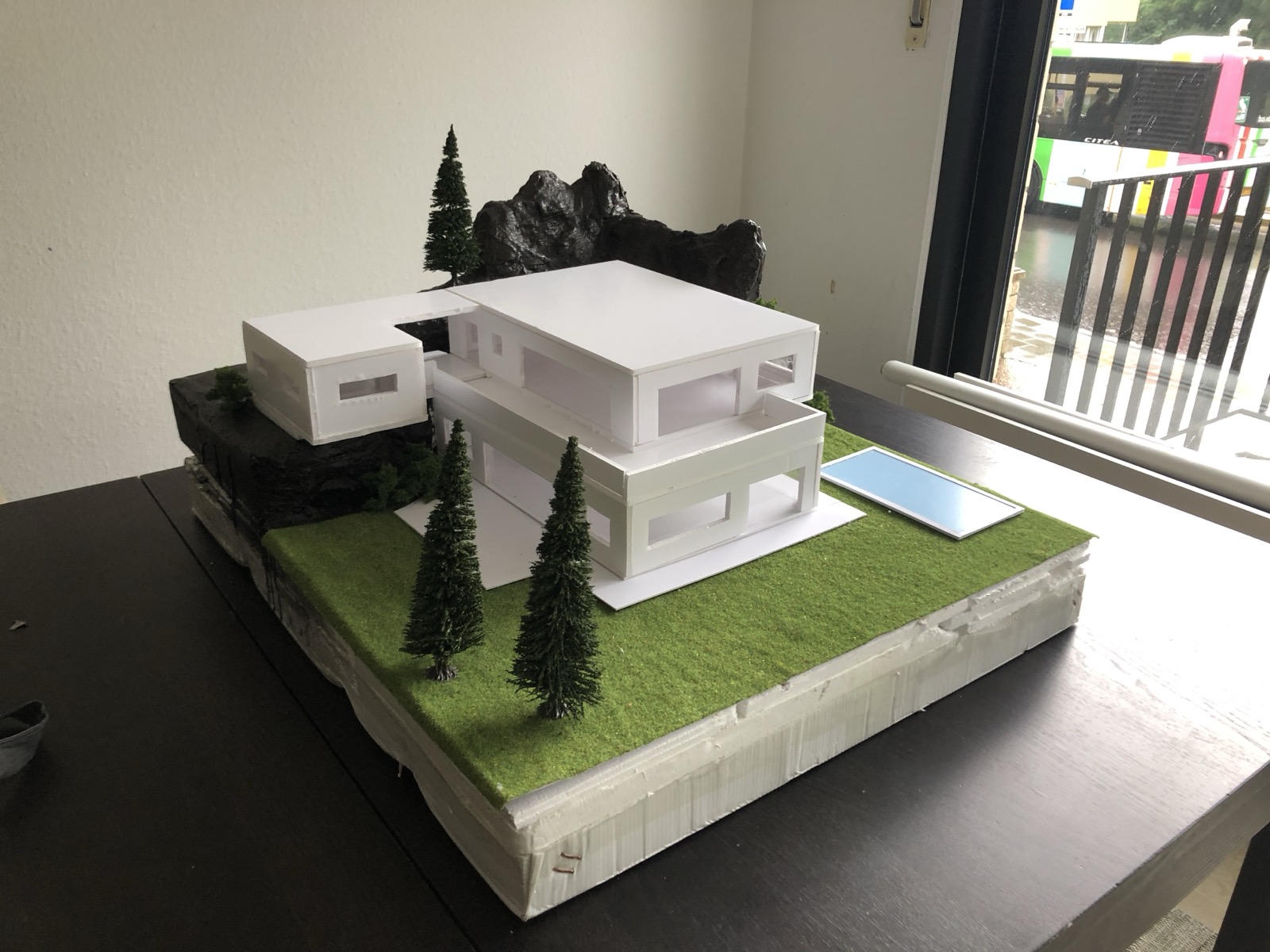 La maquette entière