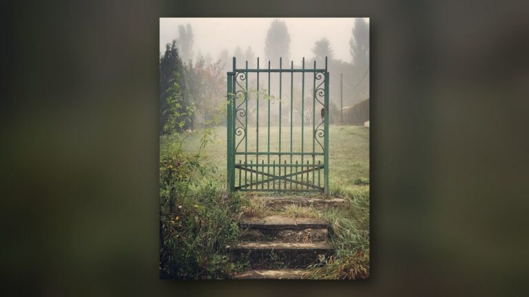 Le portail vert
