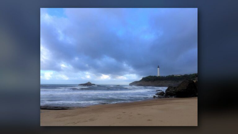 Morning run (Biarritz)