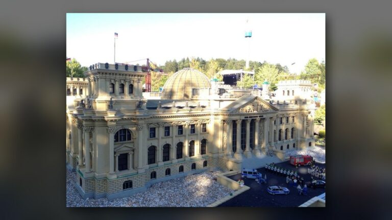 Le Reichstag en Lego