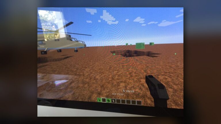 Quand Minecraft rencontre Sig Sauer