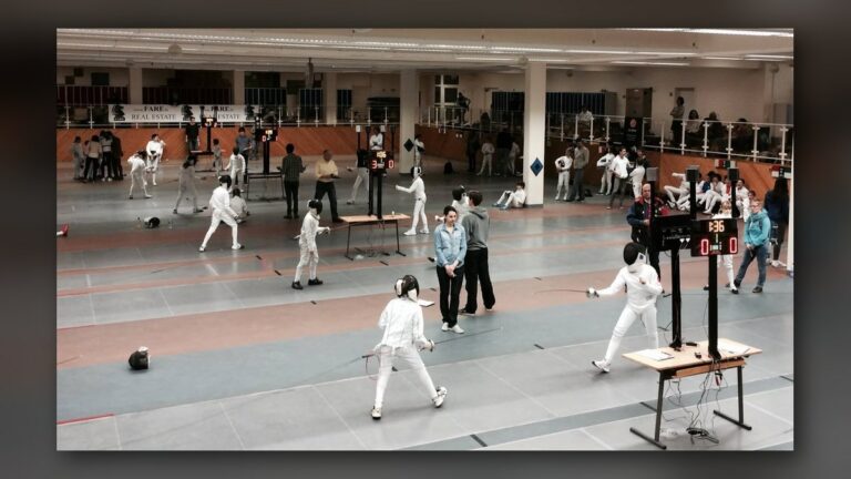 Tournoi d'escrime