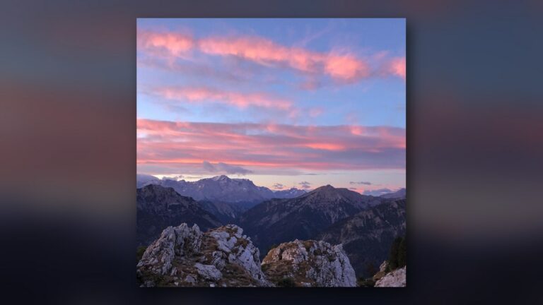 Die Zugspitze am Horizont
